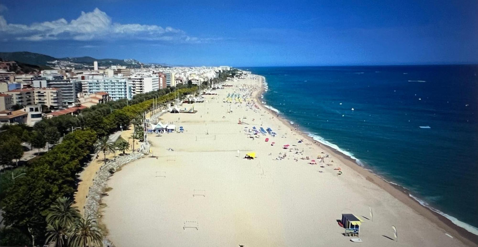 Logement Avec Vue Laterale Mer Pineda de Mar Dış mekan fotoğraf